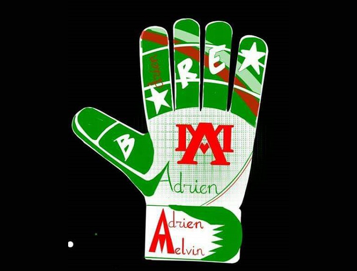 MELVIN ADRIEN Concours pour ses nouveaux gants Agence Malagasy de Presse